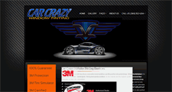 Desktop Screenshot of carcrazytint.com